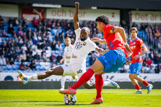 Helsingborgs Milan Silva Rasmussen och Östersunds