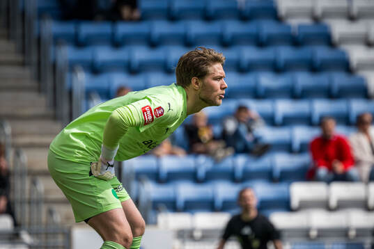 Helsingborgs målvakt Kalle Joelsson