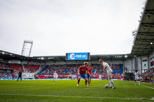 Helsingborgs Simon Bengtsson och Östersunds Sebastian