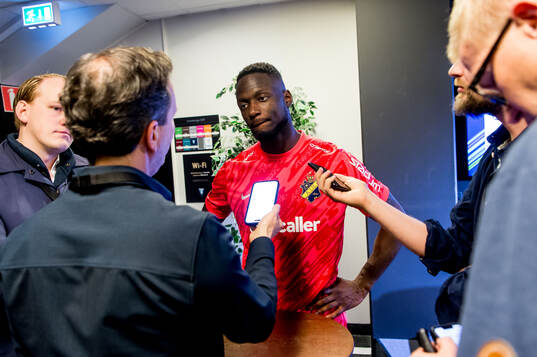 AIKs målvakt Ismael Diawara