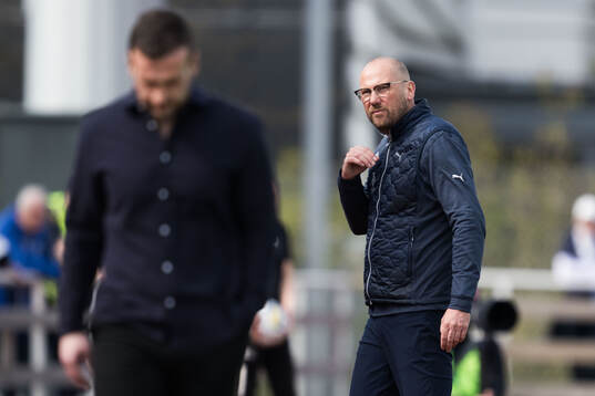 Halmstads tränare Magnus Haglund
