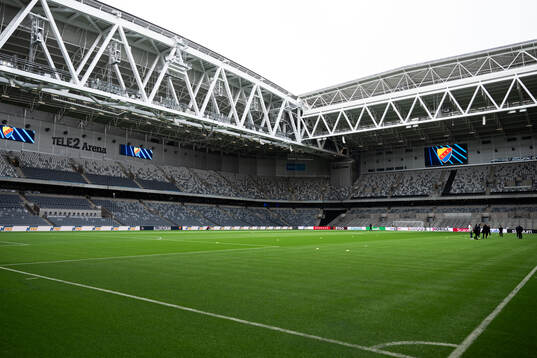 Interiör vy av Tele2 Arena