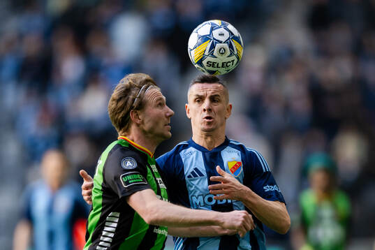 GAIS August Wängberg och Djurgårdens Haris Radetinac