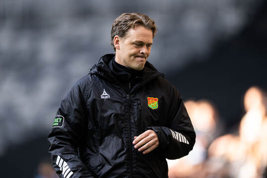 GAIS tränare Fredrik Holmberg