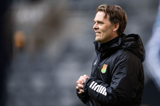 GAIS tränare Fredrik Holmberg