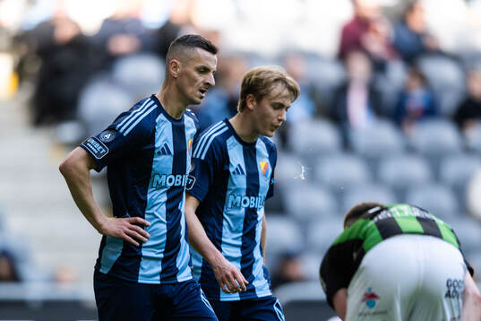 Djurgårdens Haris Radetinac deppar