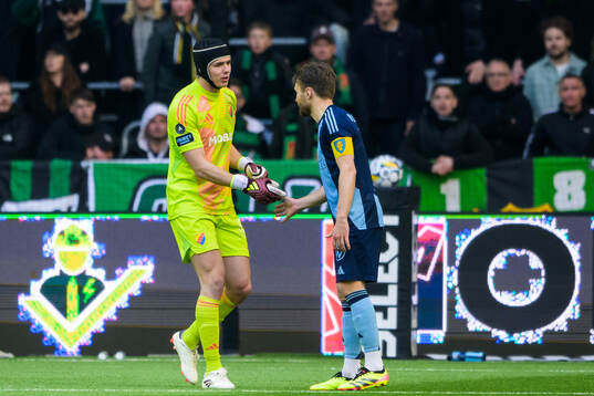 Djurgårdens Jacob Widell Zetterström och Jacob Larsson