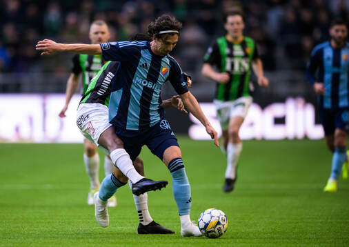 GAIS Harun Ibrahim och Djurgårdens Gustav Wikheim
