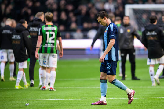 Djurgårdens Albin Ekdal deppar
