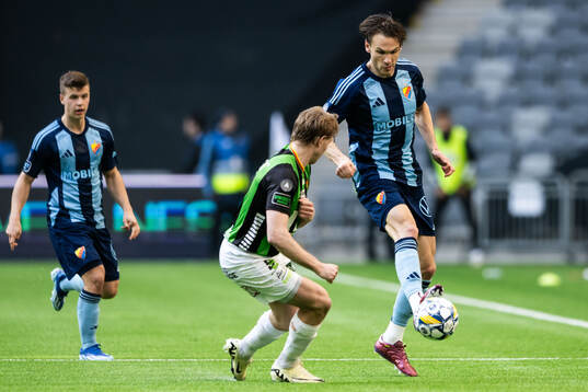 GAIS Robin Frej och Djurgårdens Albin Ekdal