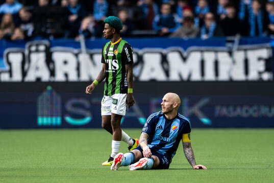 Djurgårdens Magnus Eriksson har ont
