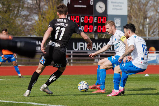 Värnamos Freddy Winsth och Marco Bustos