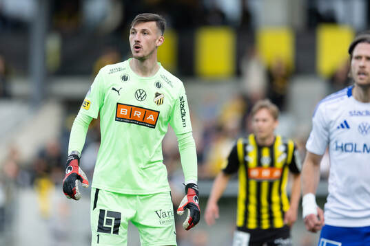 Häckens målvakt Andreas Linde