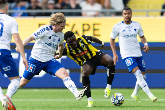 IFK Norrköpings Daniel Fritz Eid och Häckens Zeidane