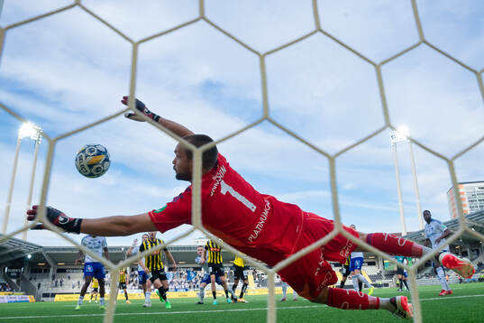 IFK Norrköpings målvakt Oscar Jansson