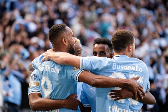 Malmö FFs Isaac Kiese Thelin jublar