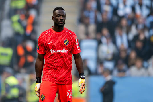 AIKs målvakt Ismael Diawara