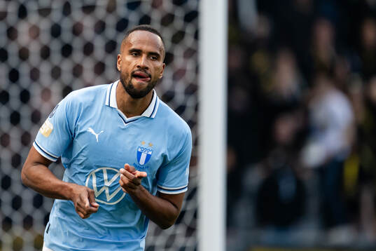 Malmö FFs Isaac Kiese Thelin jublar