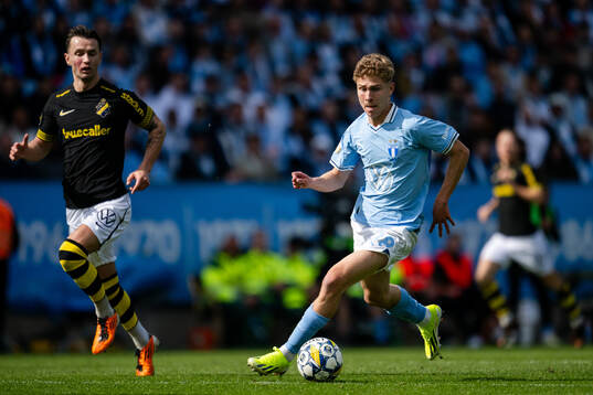 Malmö FFs Hugo Bolin