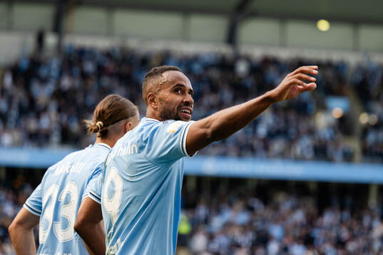 Malmö FFs Isaac Kiese Thelin jublar