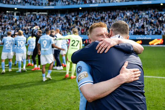 Malmö FFs Anders Christiansen jublar