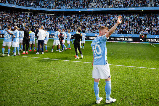 Malmö FFs Anders Christiansen jublar
