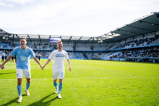 Malmö FFs Anders Christiansen jublar