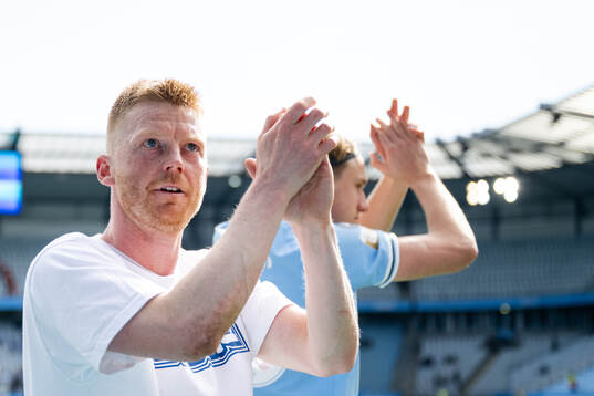 Malmö FFs Anders Christiansen jublar