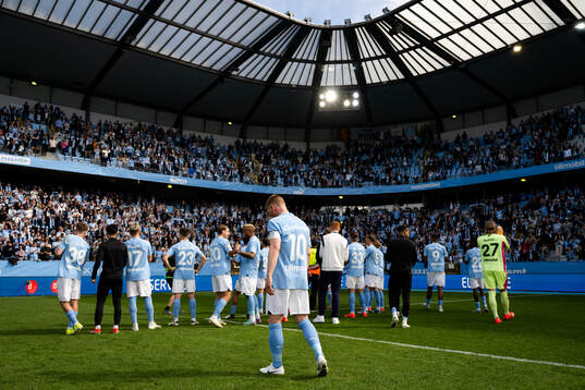 Malmö FFs Anders Christiansen jublar