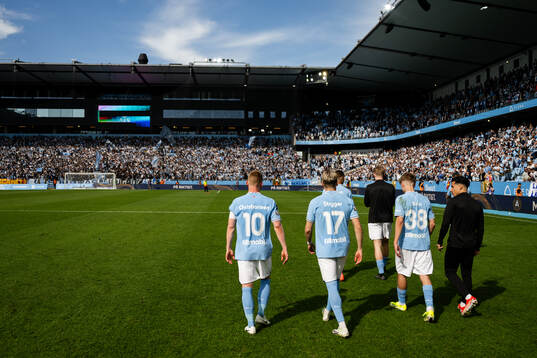 Malmö FFs Anders Christiansen jublar