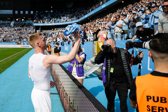 Malmö FFs Anders Christiansen jublar