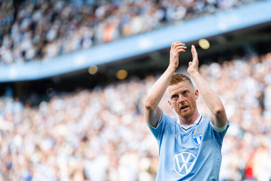 Malmö FFs Anders Christiansen jublar