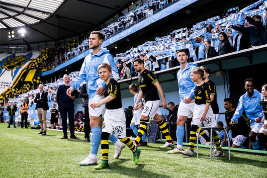 Malmö FFs Gabriel Busanello, AIKs Sotirios