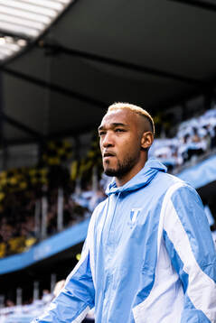 Malmö FFs Derek Cornelius gör entré
