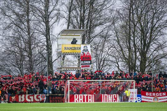 Spectators in the stands