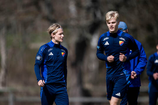 Tobias Gulliksen och Lucas Bergvall