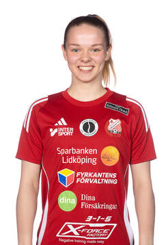 Lidköpings målvakt Nadine Allard