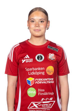Lidköpings målvakt Wilma Delerud