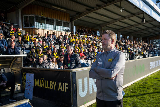 Mjällbys tränare Anders Torstensson