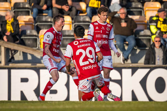 Kalmars Kevin Jensen, Romario Pereira Sipiao och Jacob
