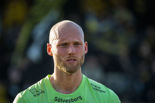Mjällbys målvakt Alexander Lundin