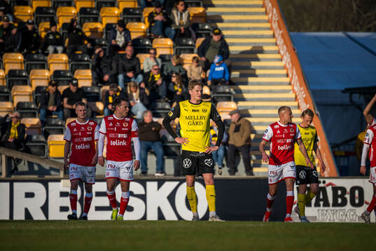Mjällbys Jacob Kiilerich Rask deppar