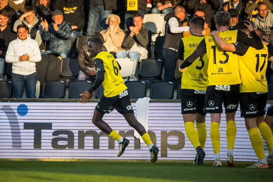 Kalmars Rasmus Sjöstedt jublar