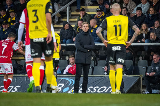 Kalmars tränare Henrik Jensen
