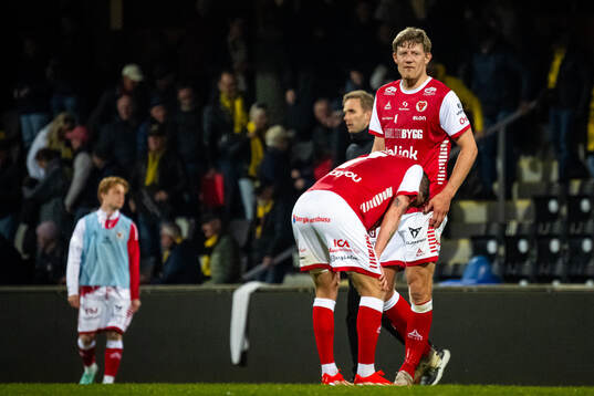 Kalmars Lars Saetra deppar