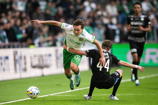 Hammarbys Hampus Skoglund och Västerås Max Larsson