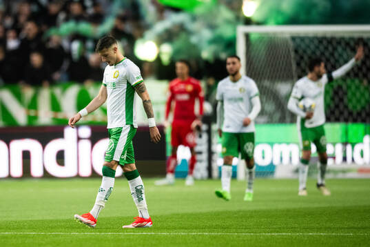 Hammarbys Viktor Dukanovic deppar