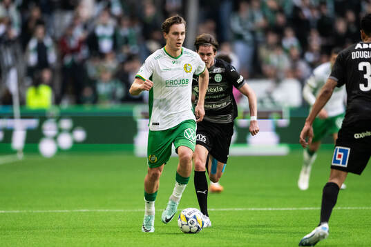 Hammarbys Hampus Skoglund och Västerås Max Larsson