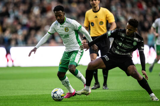 Hammarbys Shaquille Pinas och Västerås Mattéo Alrich