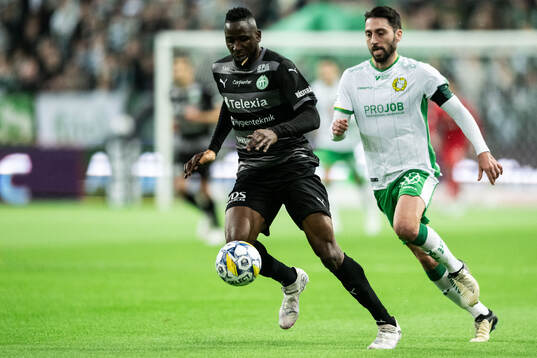 Västerås Frederic Nsabiyumva och Hammarbys Nahir Besara